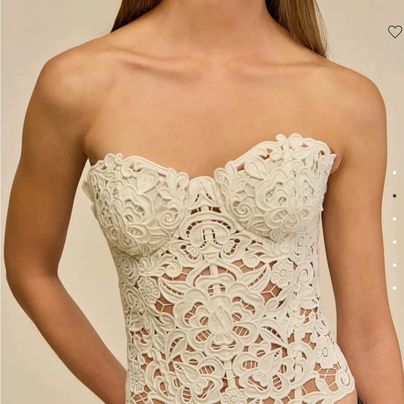 Cult Gaia Zaire Top Off White - Picture 2 of 2